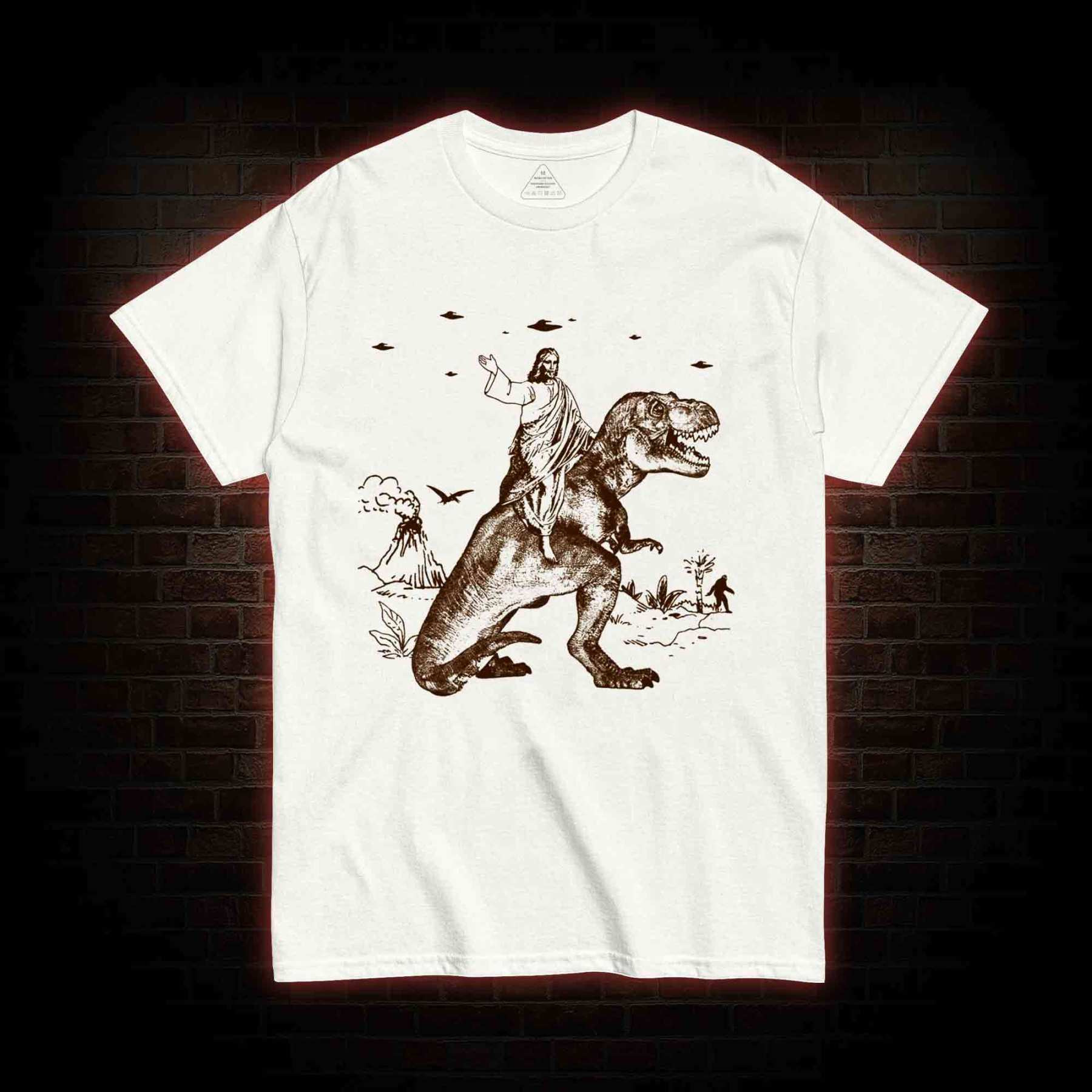 T-rex Jesus T-shirt
