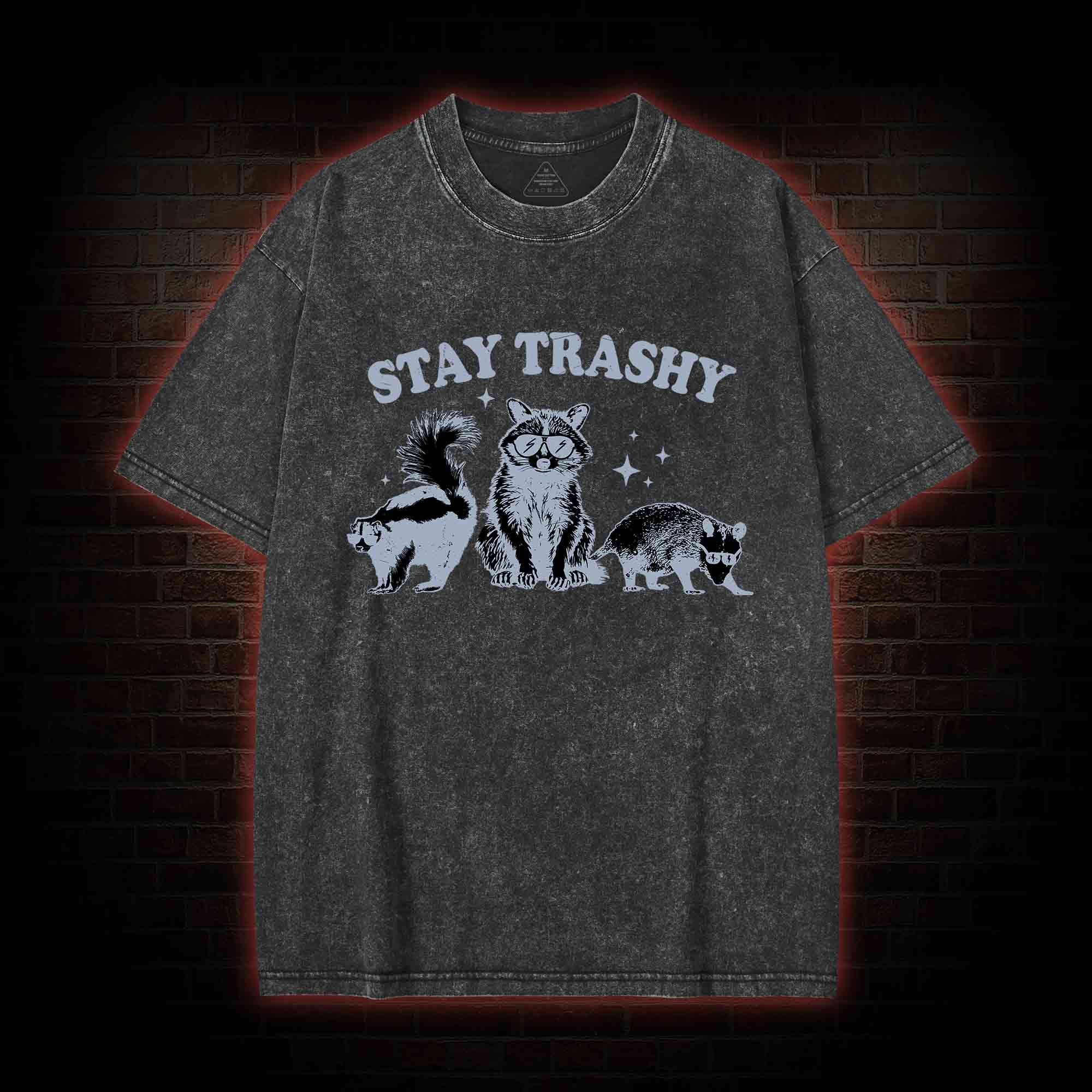 Stay Trashy Washed T-shirt