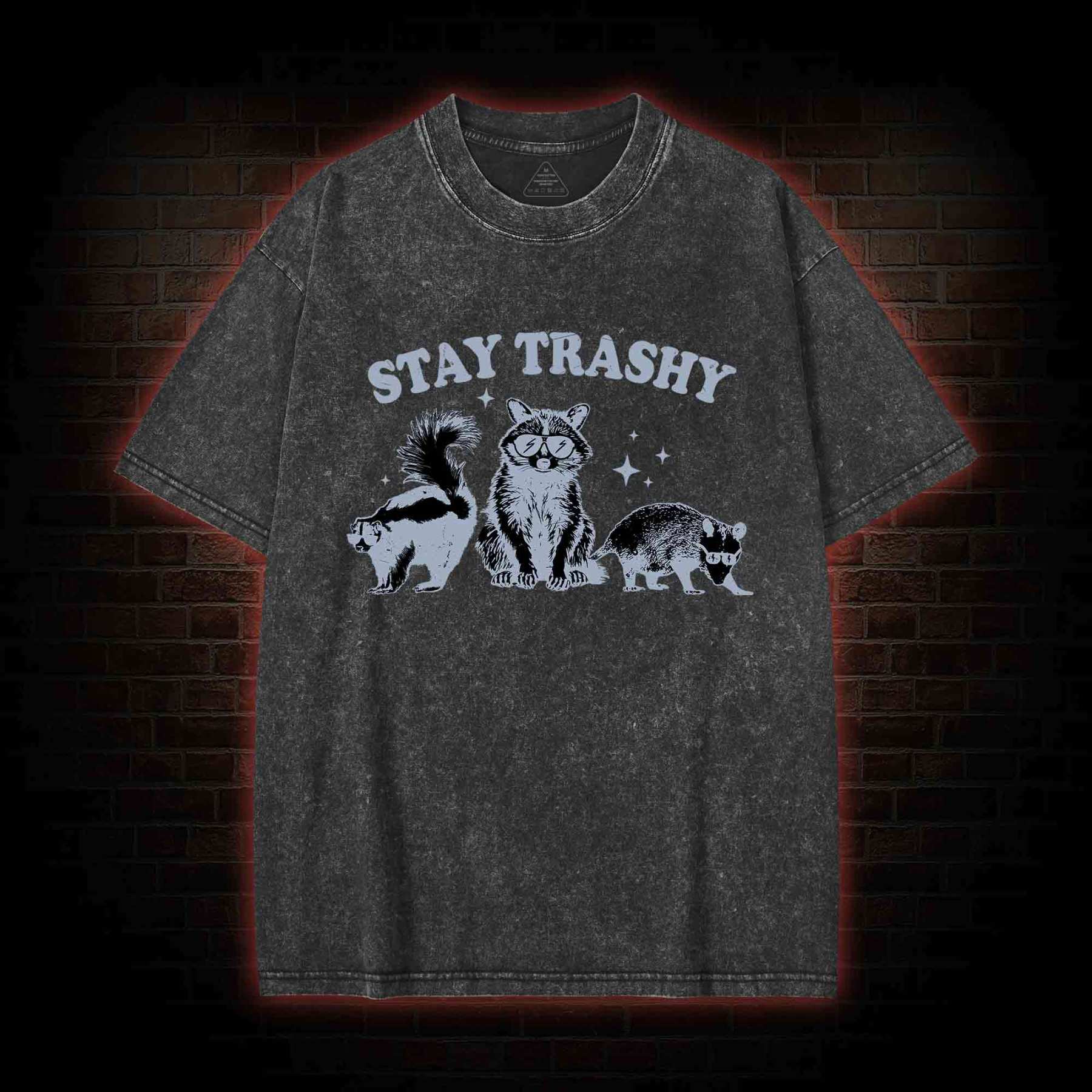 Stay Trashy Washed T-shirt