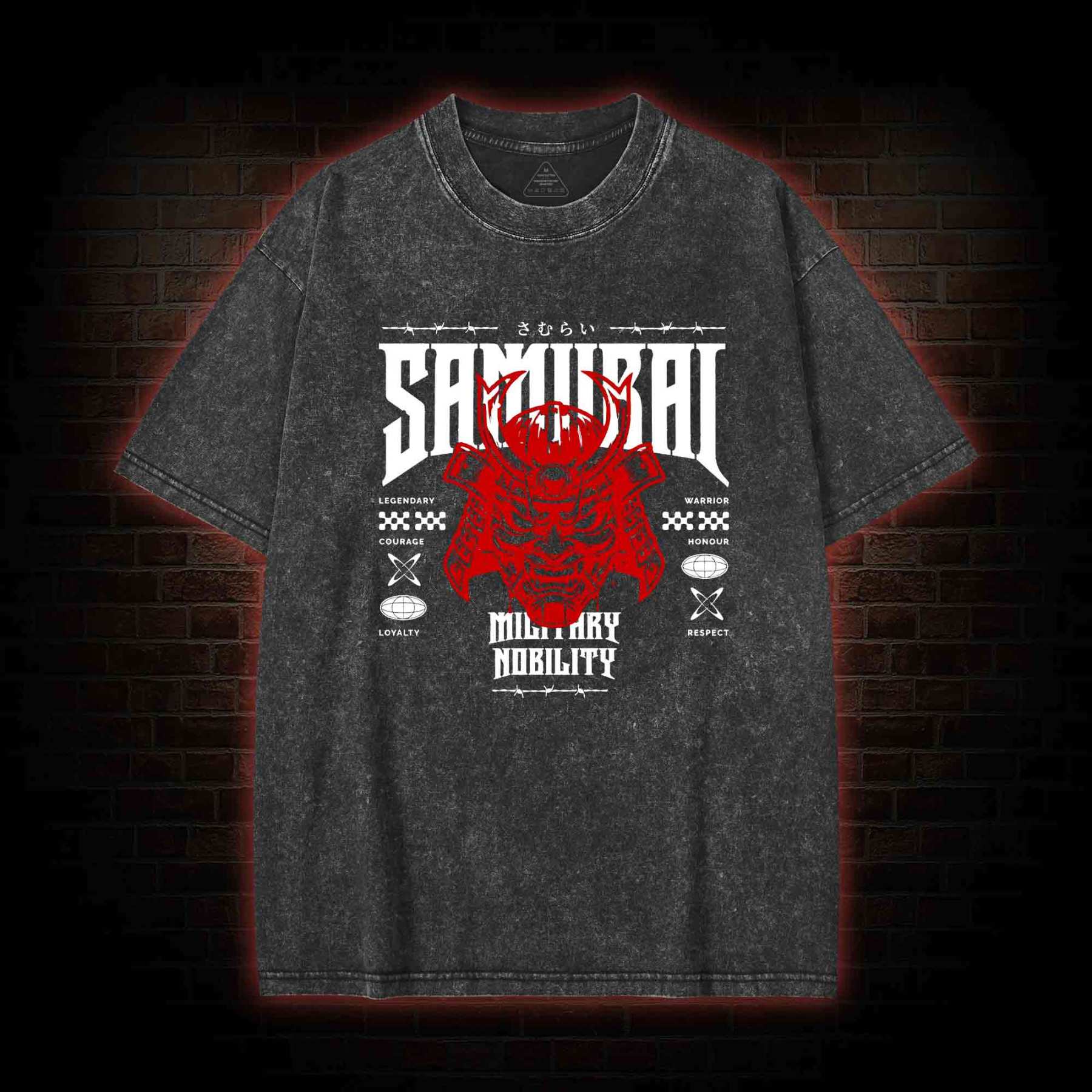 Samurai Washed T-shirt