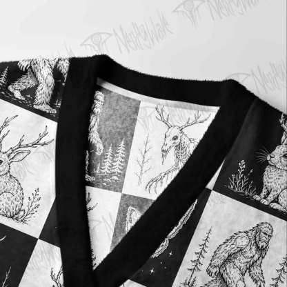 The Cryptid Files Cardigan Sweater
