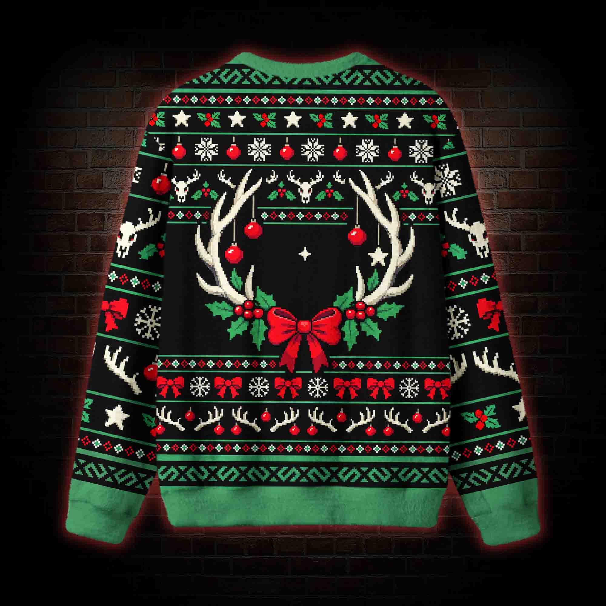 Wendigo Christmas Ugly Sweatshirts