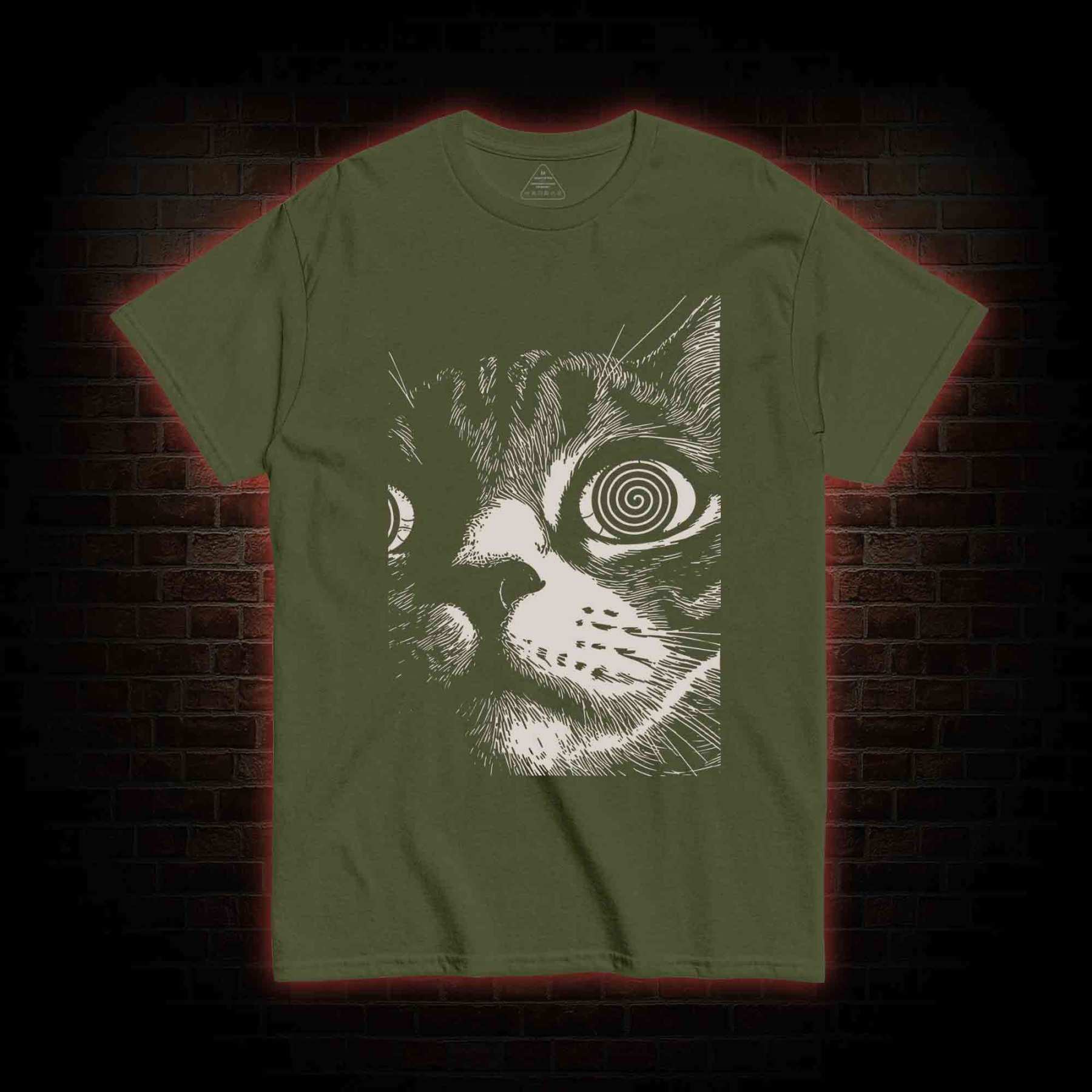 Psychedelic Cat T-shirt
