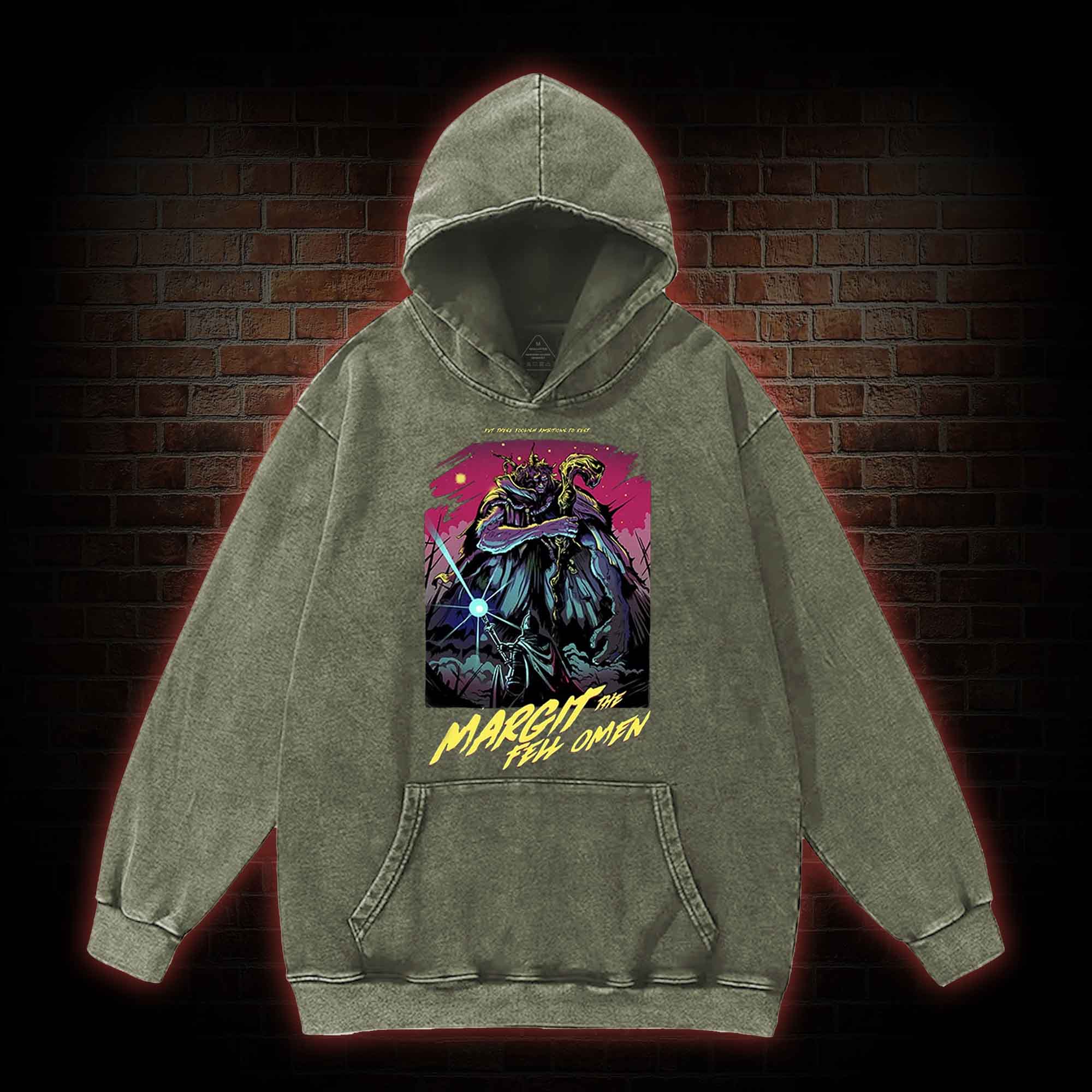 Put These Foolish Ambitions to Rest Washed Hoodie