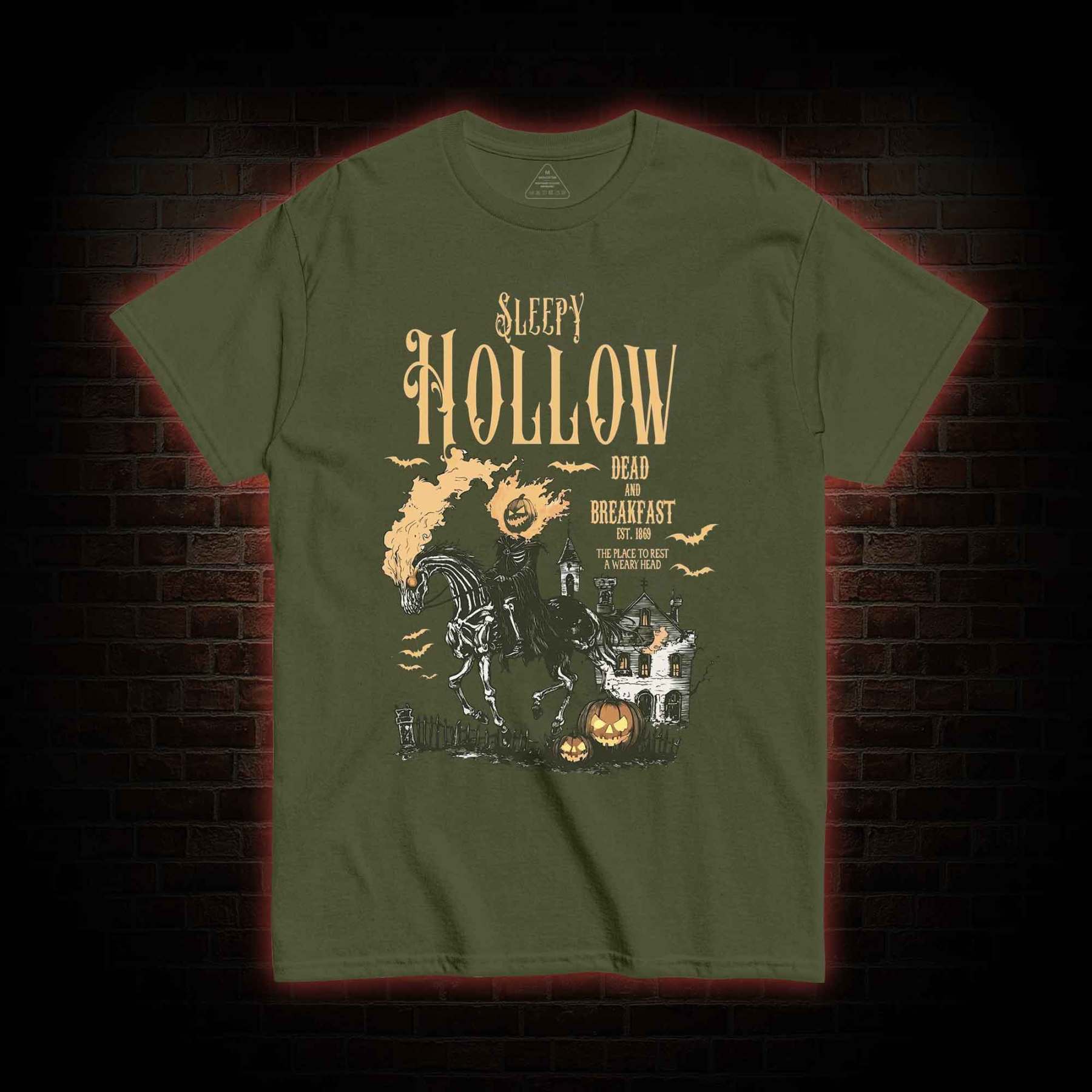 Comfort Colors Sleepy Hollow Halloween T-shirt