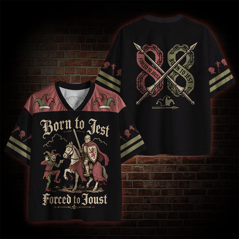 Born To Jest Forced To Joust Mesh Jersey