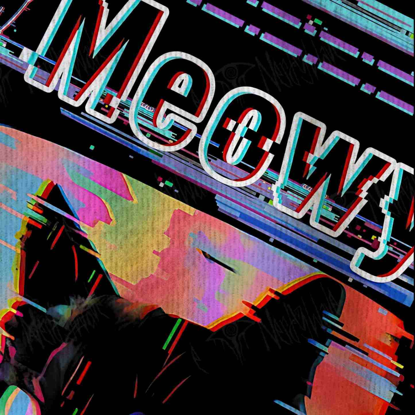 Glitchmas Cat Ugly Sweatshirts
