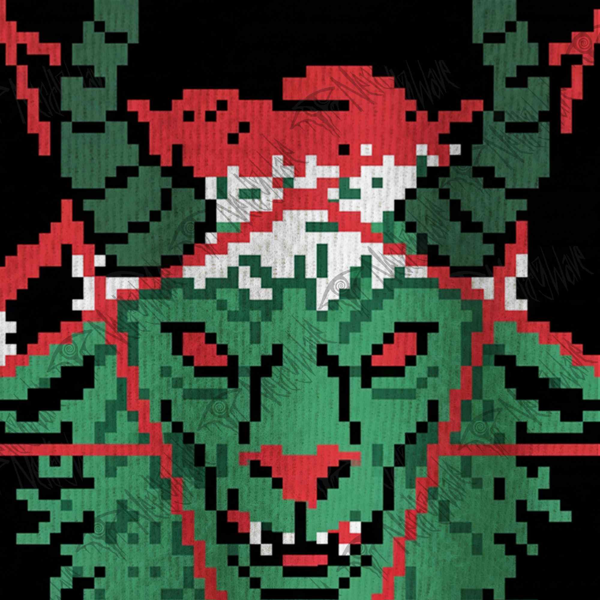 Worship Santa Ugly Sweatshirts