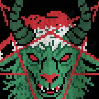 Worship Santa Ugly Sweatshirts