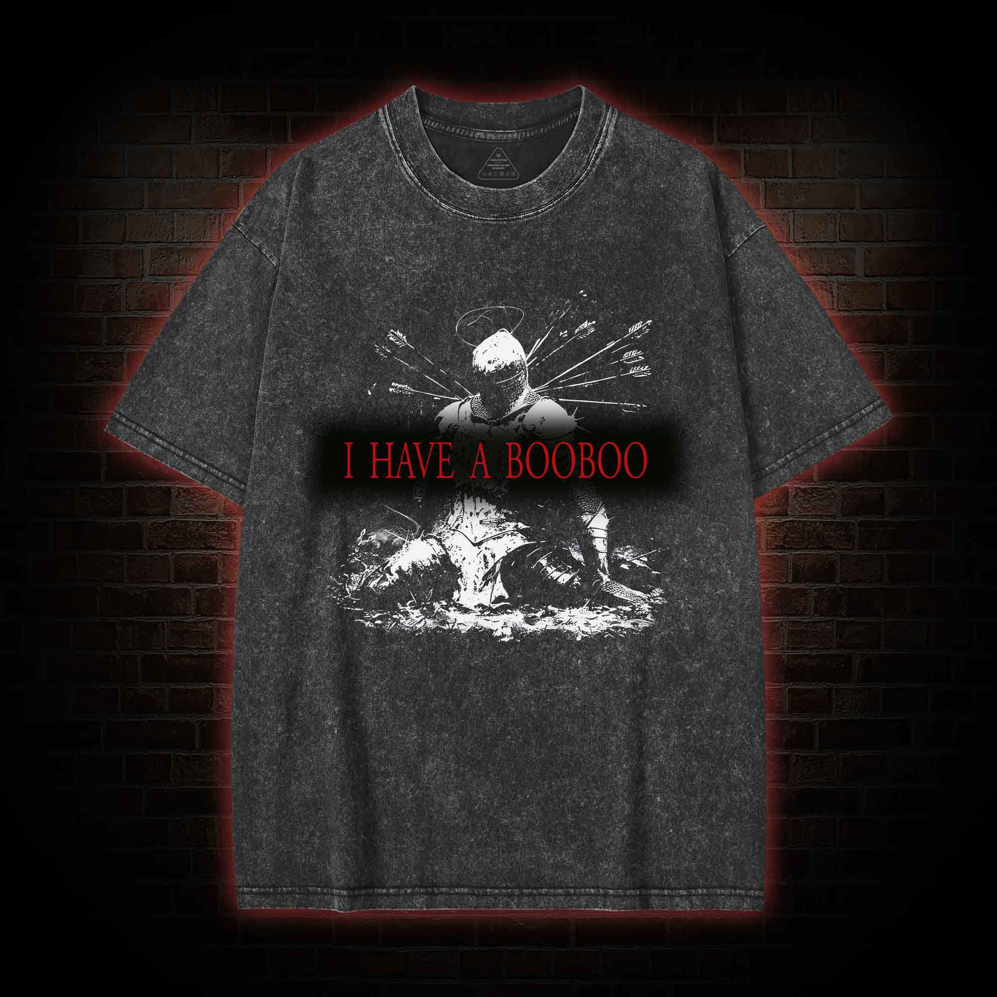 I Have a Booboo Washed T-shirt