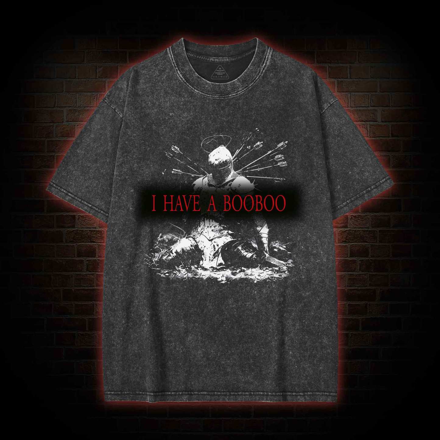 I Have a Booboo Washed T-shirt