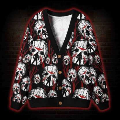 Friday Horror Night Cardigan Sweater