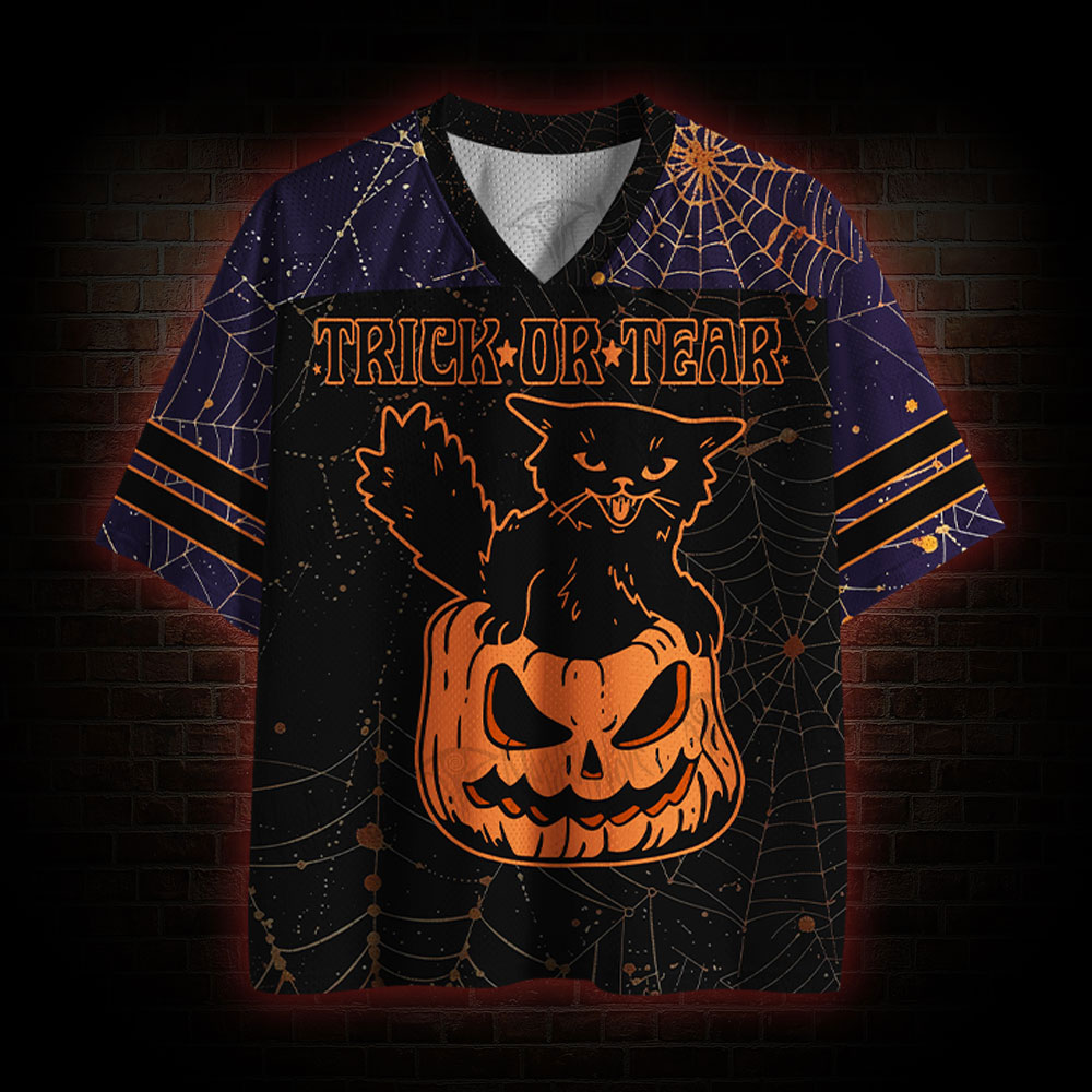 Trick or Tear Mesh Jersey
