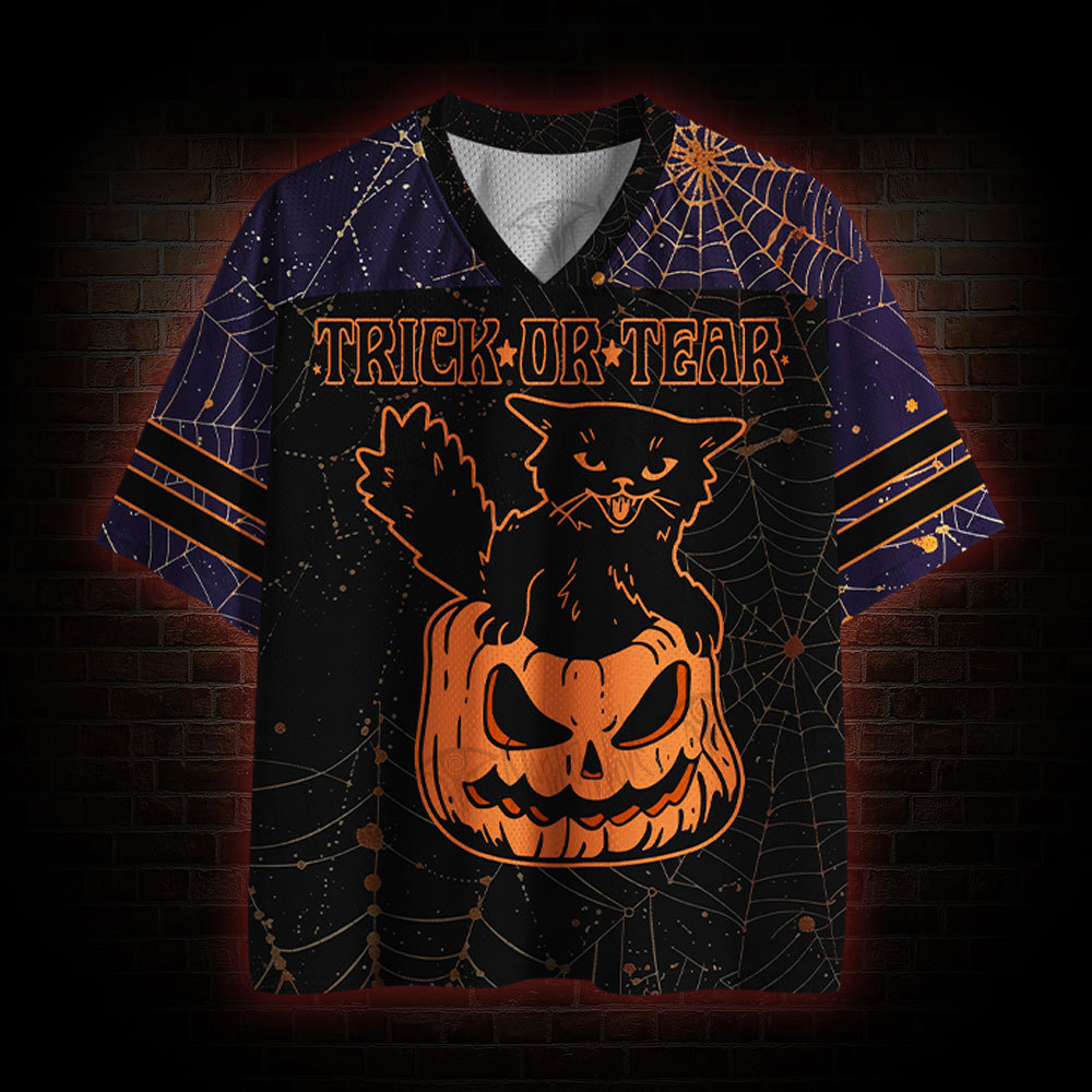 Trick or Tear Mesh Jersey
