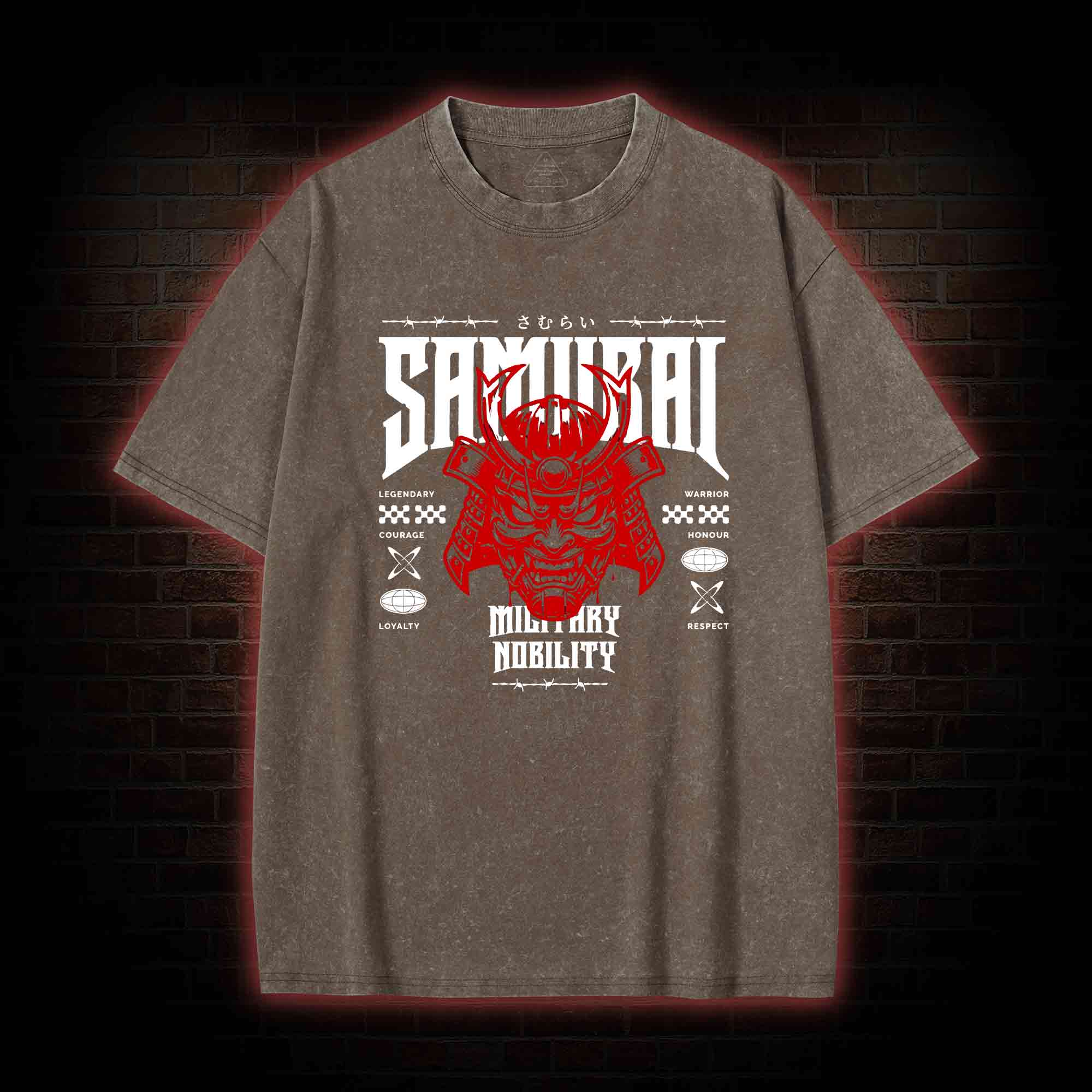 Samurai Washed T-shirt