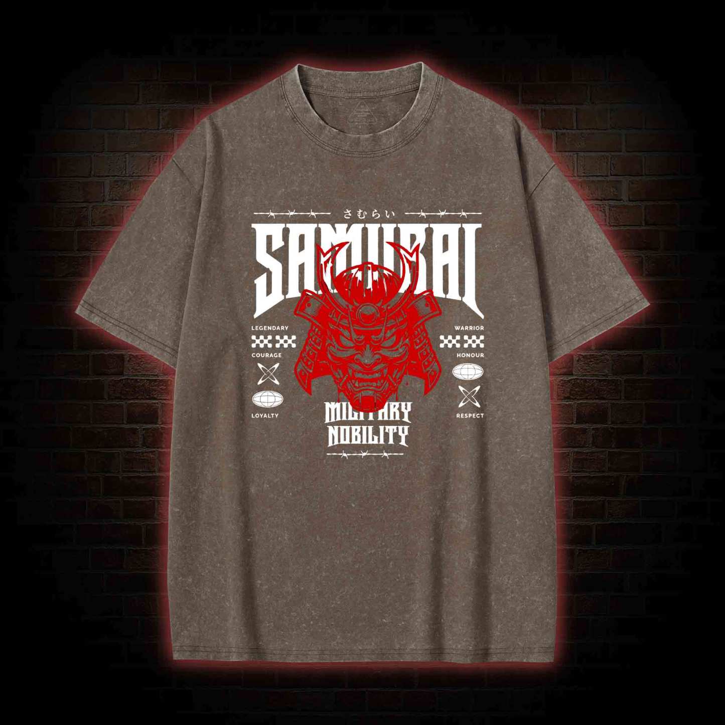 Samurai Washed T-shirt