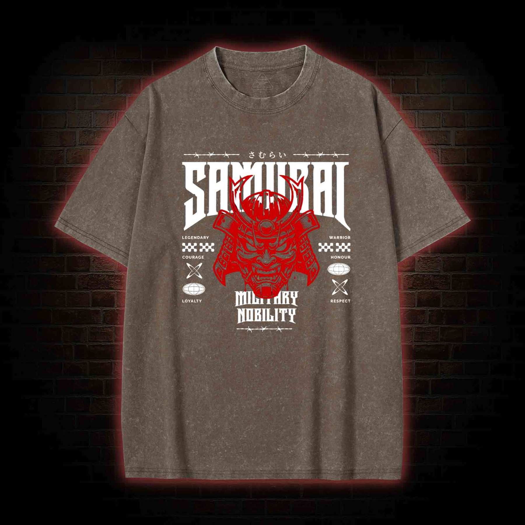 Samurai Washed T-shirt