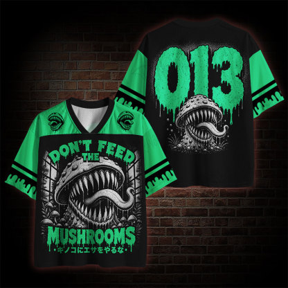 Don't Feed the Mushrooms Mesh Jersey