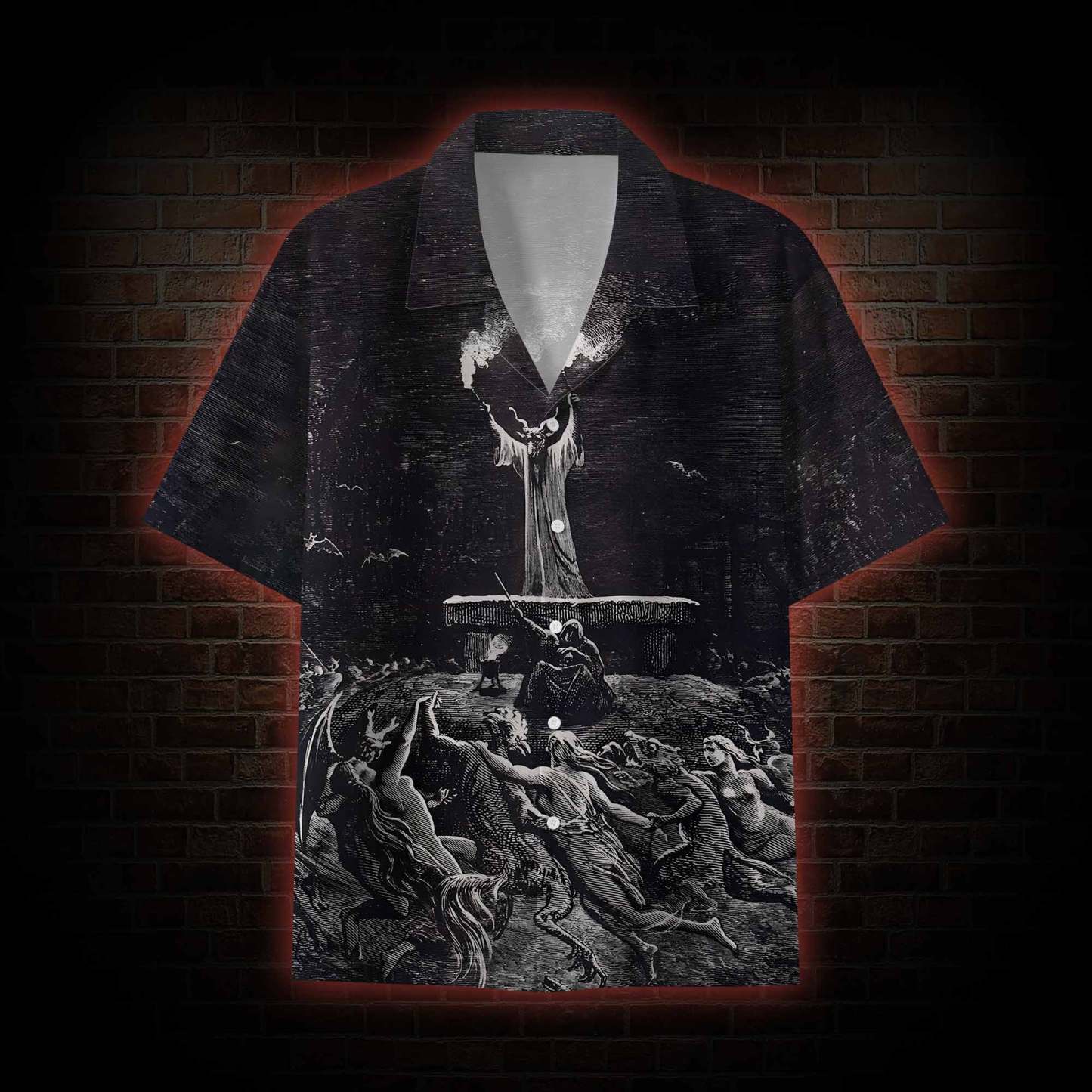 Witches Sabbath Button-up Shirt