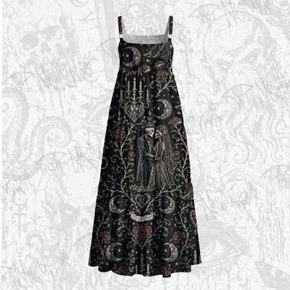 Til Death Do Us Apart Wide Straps Maxi Dress