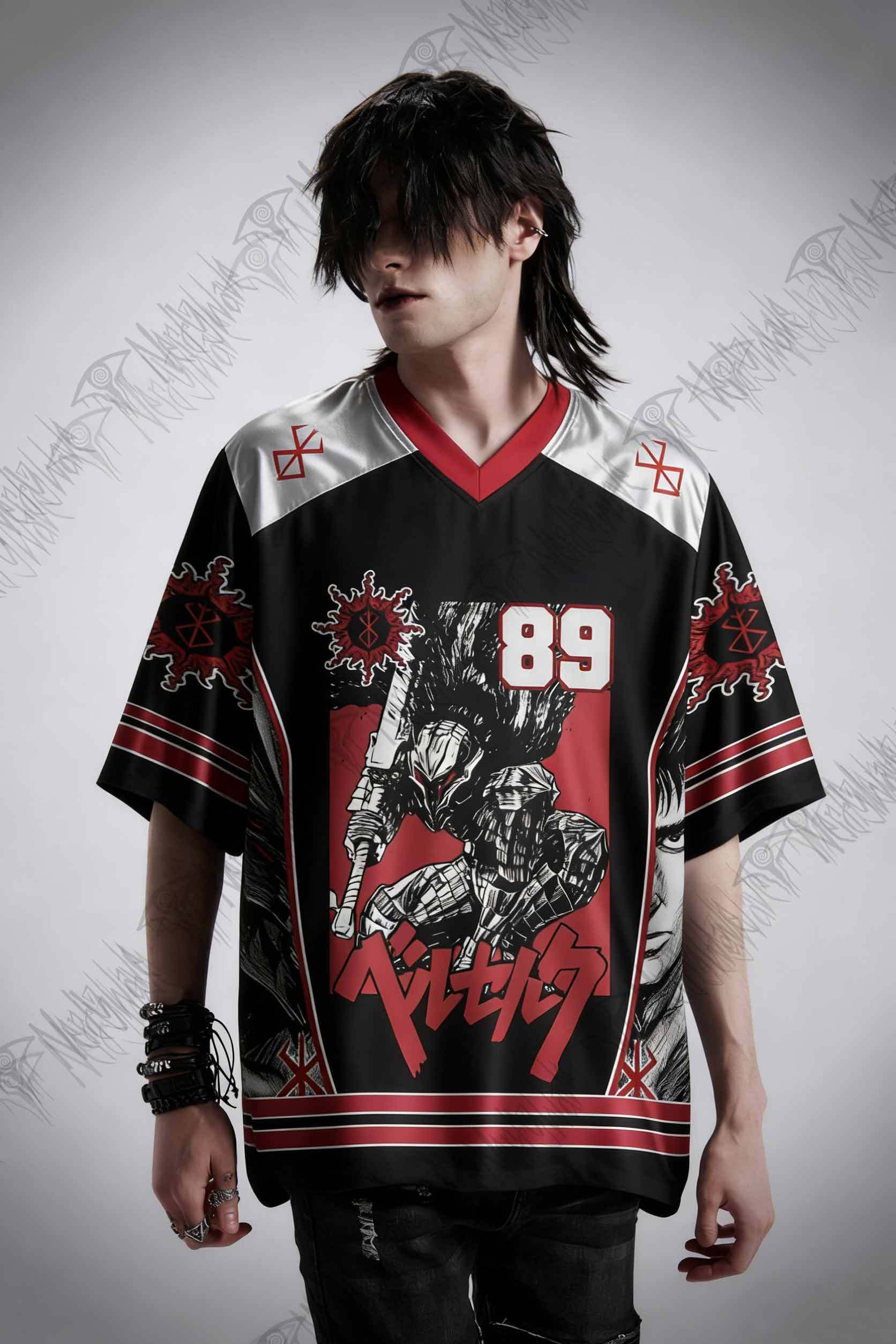 Black Swordsman Oversized Jersey