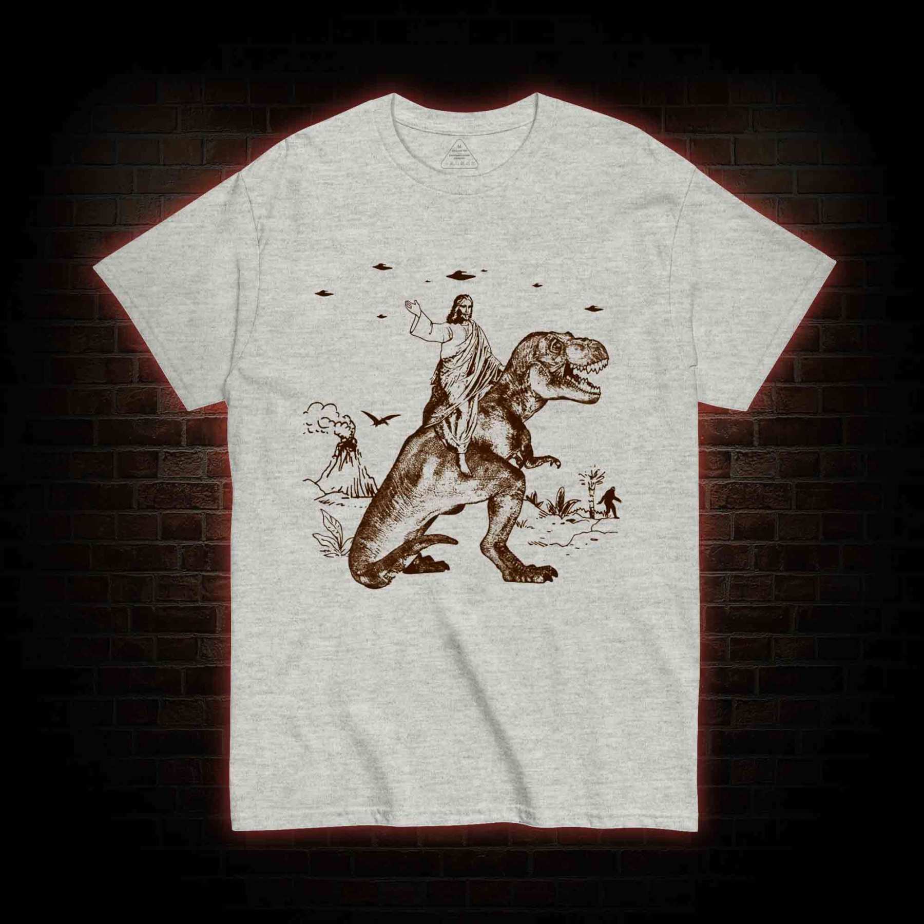 T-rex Jesus T-shirt