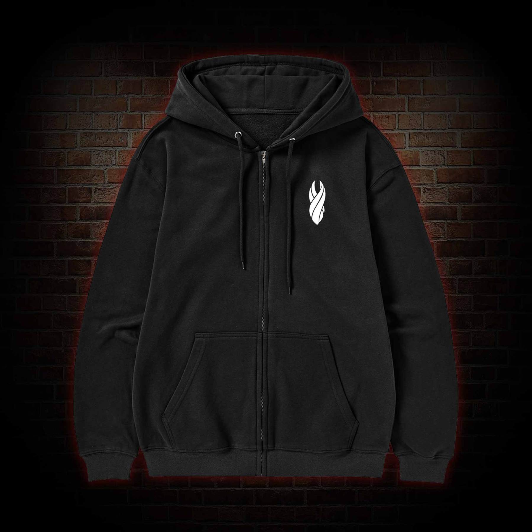 Let The Future Take Its Course Zipper Hoodie