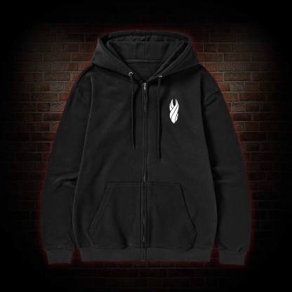Let The Future Take Its Course Zipper Hoodie