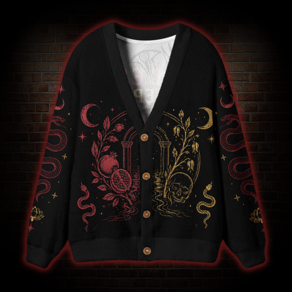 Hades & Persephone Cardigan Sweater