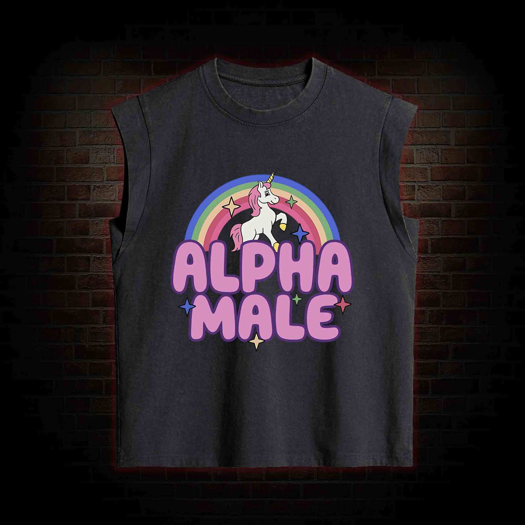 Alpha Male Women's Washed Tank Top