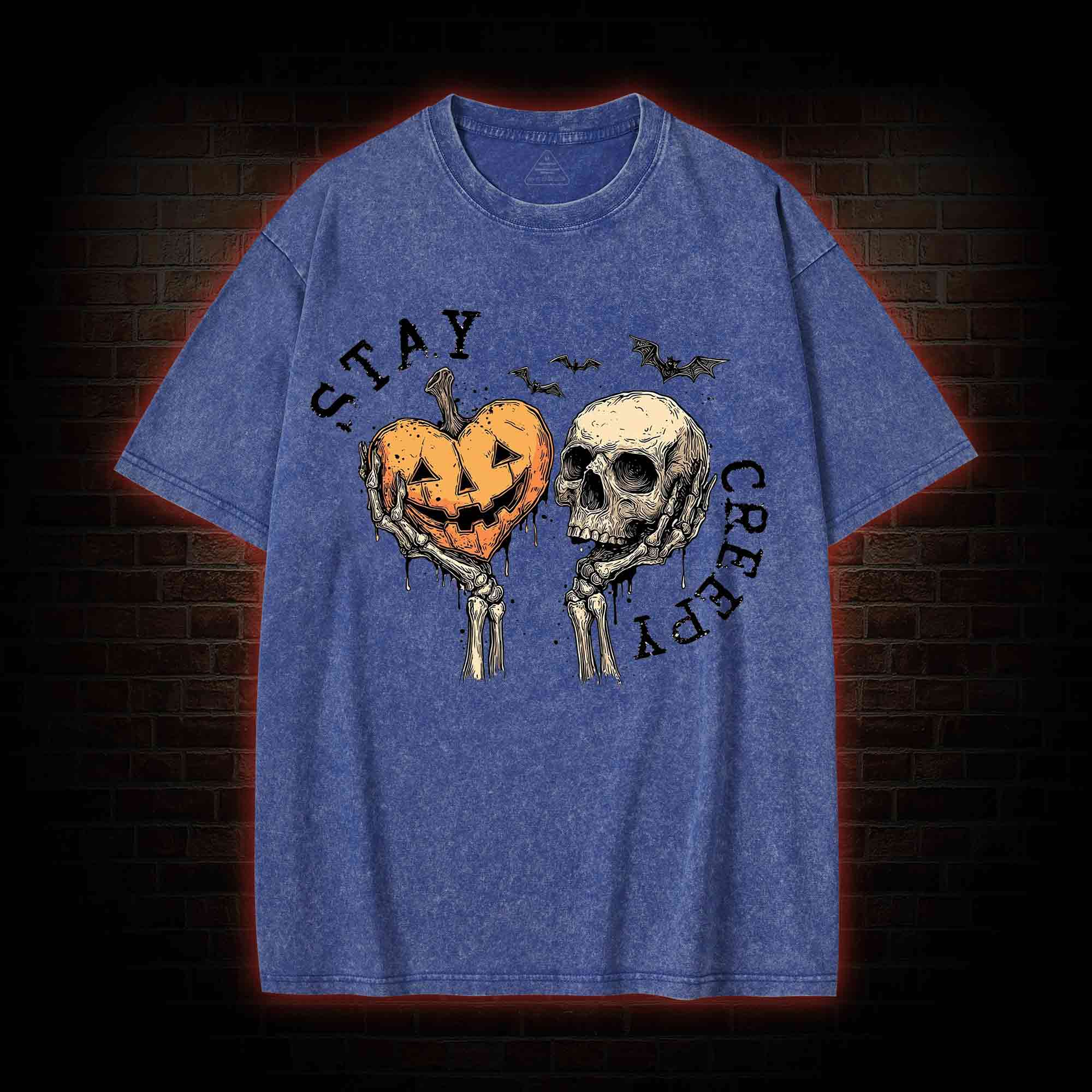 Stay Creepy Washed T-shirt