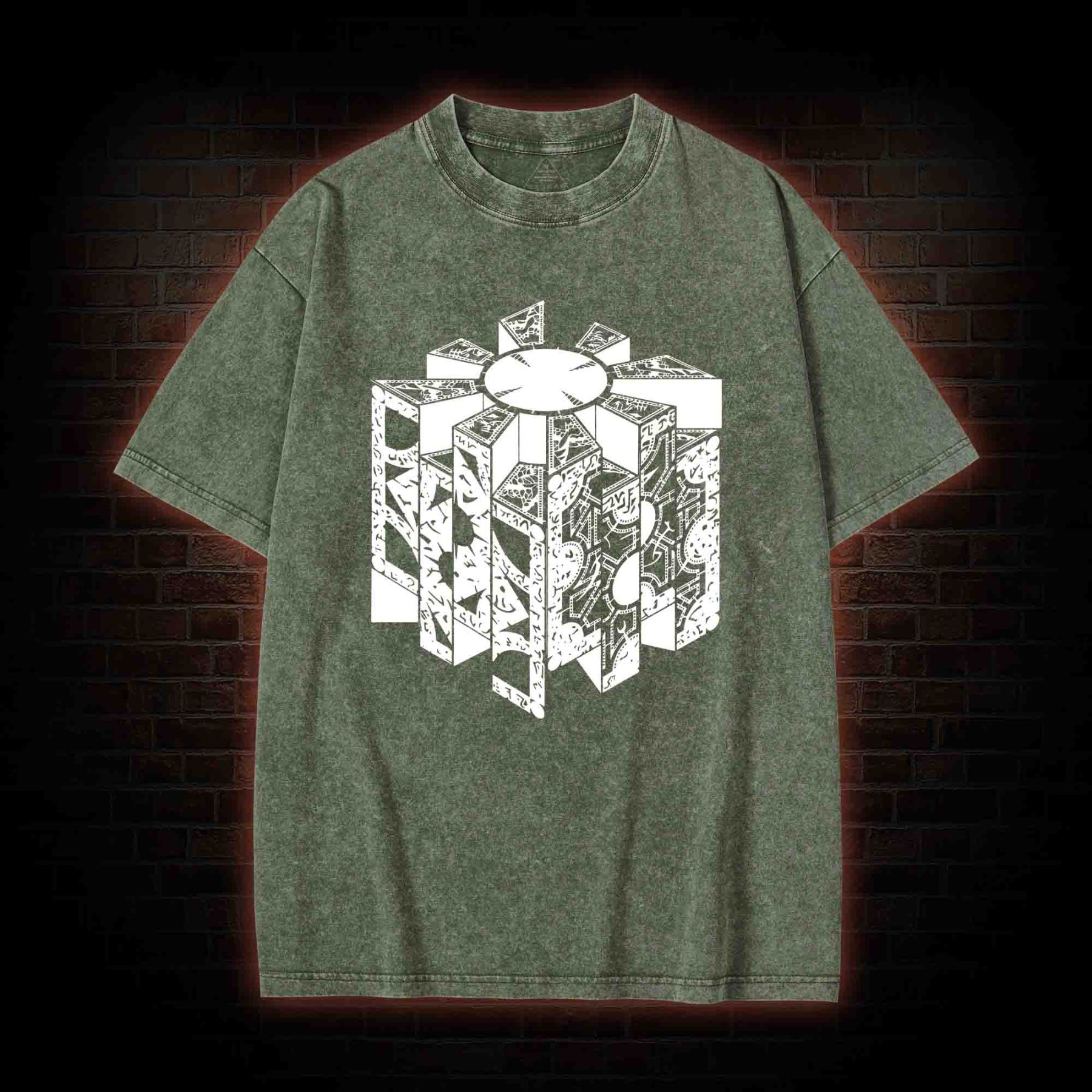 Puzzle Box Washed T-shirt