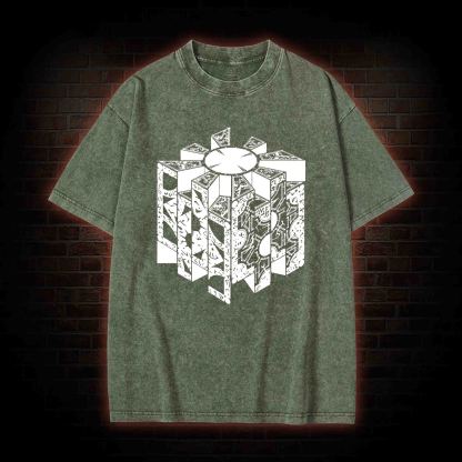Puzzle Box Washed T-shirt