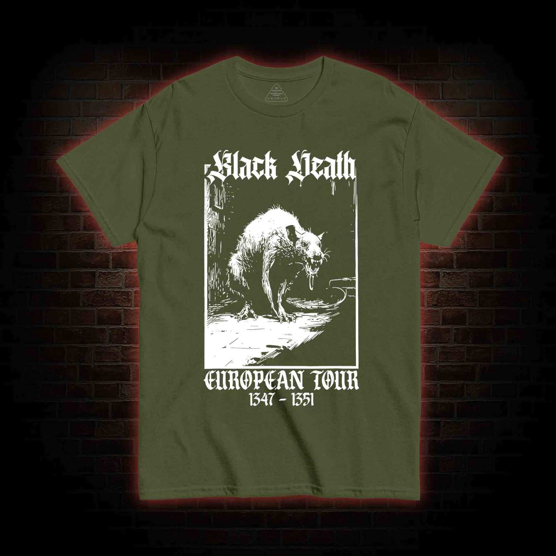 Black Death European Tour 1347-1351 T-shirt