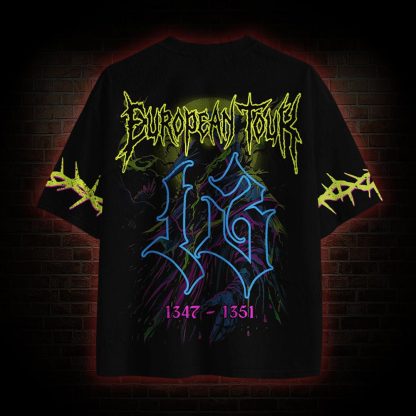 Cyberpunk Black Death Mesh Jersey