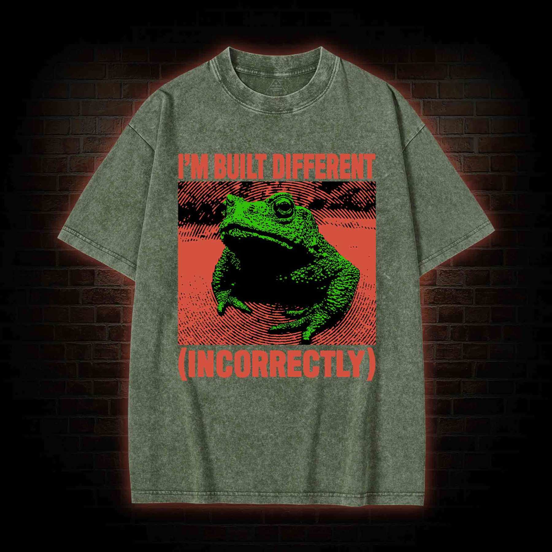 I’m Built Different Washed T-shirt