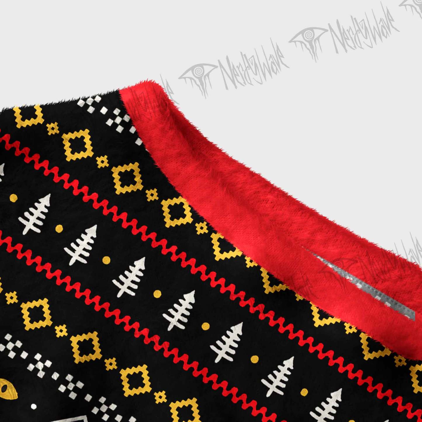 Cult of the Lamb Off Shoulder Ugly Sweater