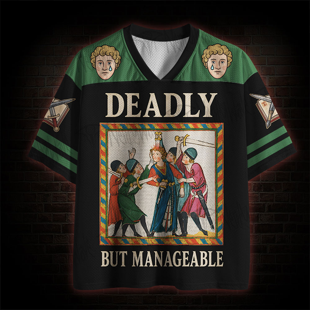 Deadly But Manageable Mesh Jersey