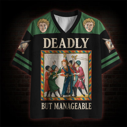 Deadly But Manageable Mesh Jersey