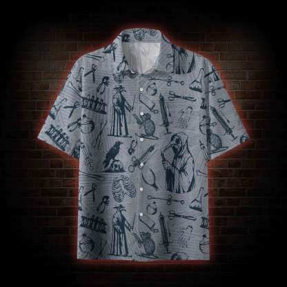 Black Death Hawaiian Shirt