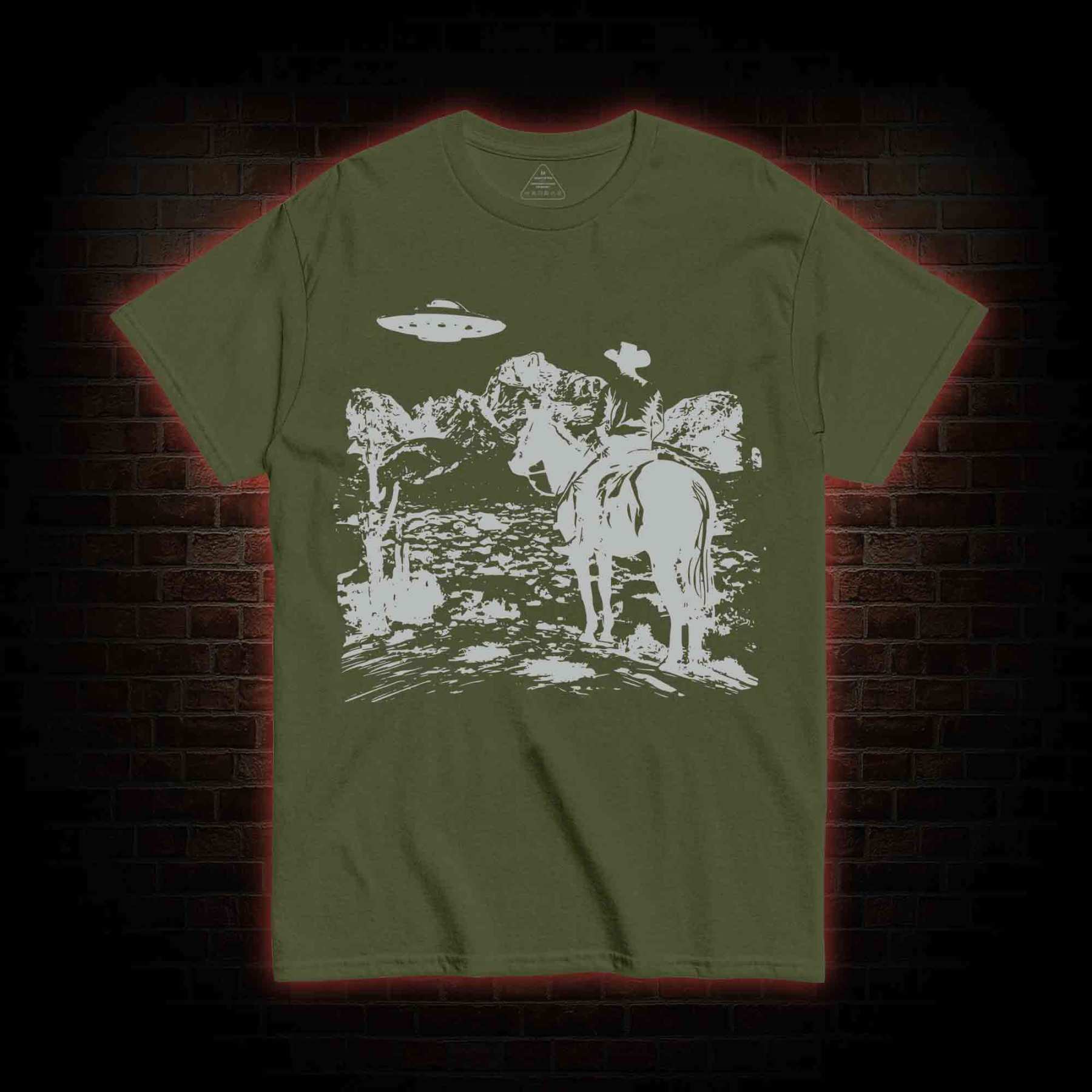 UFO Cowboy T-shirt