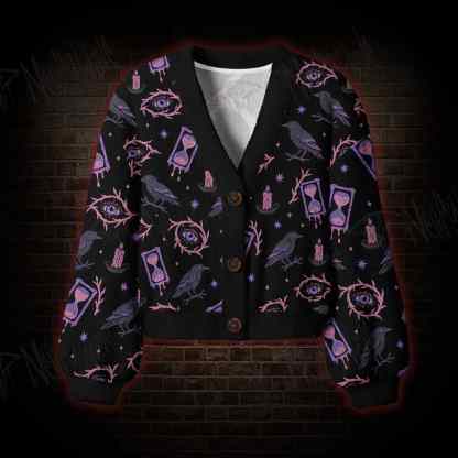Raven Hour Women's Cardigan Sweater