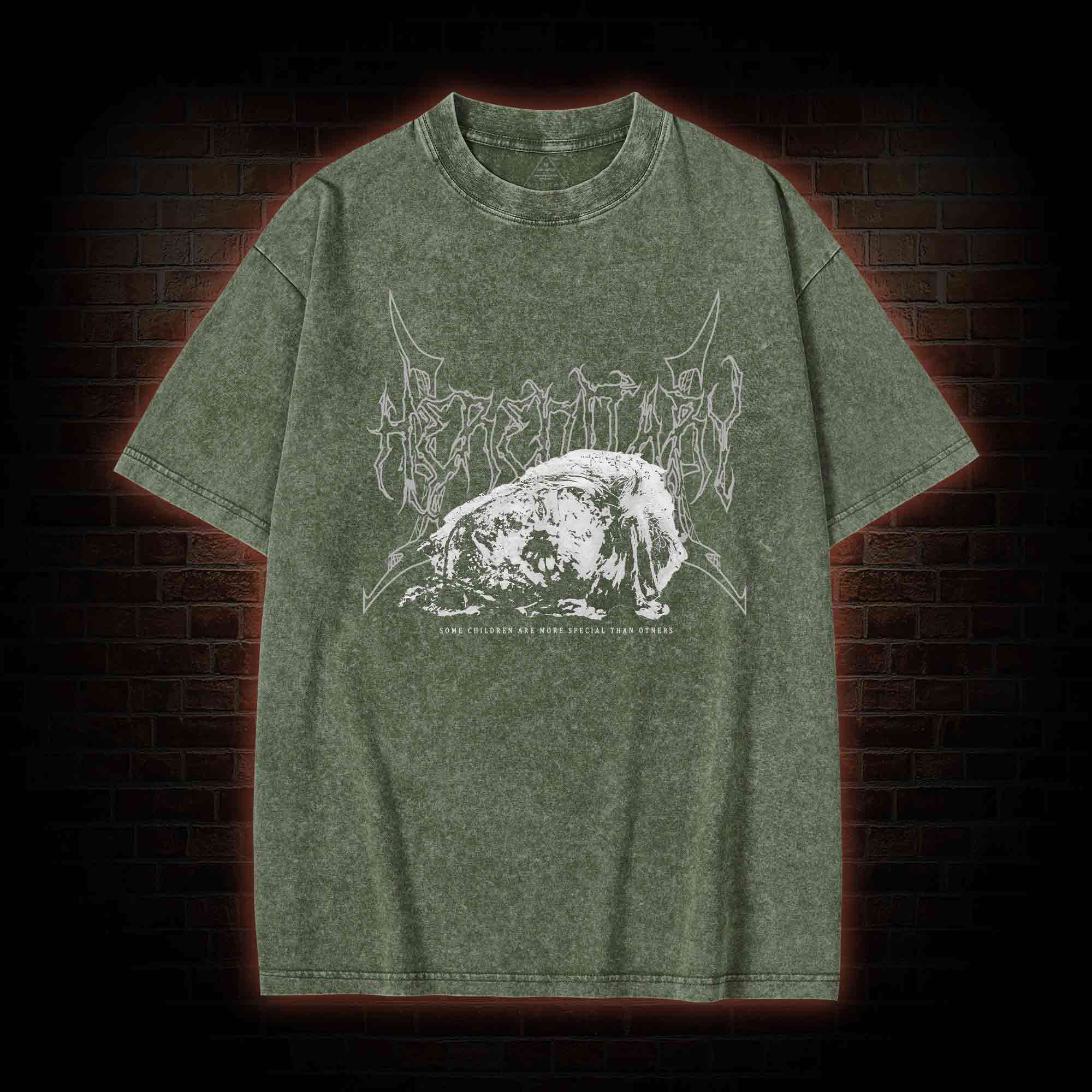 Some Children are More Special than Others Washed T-shirt