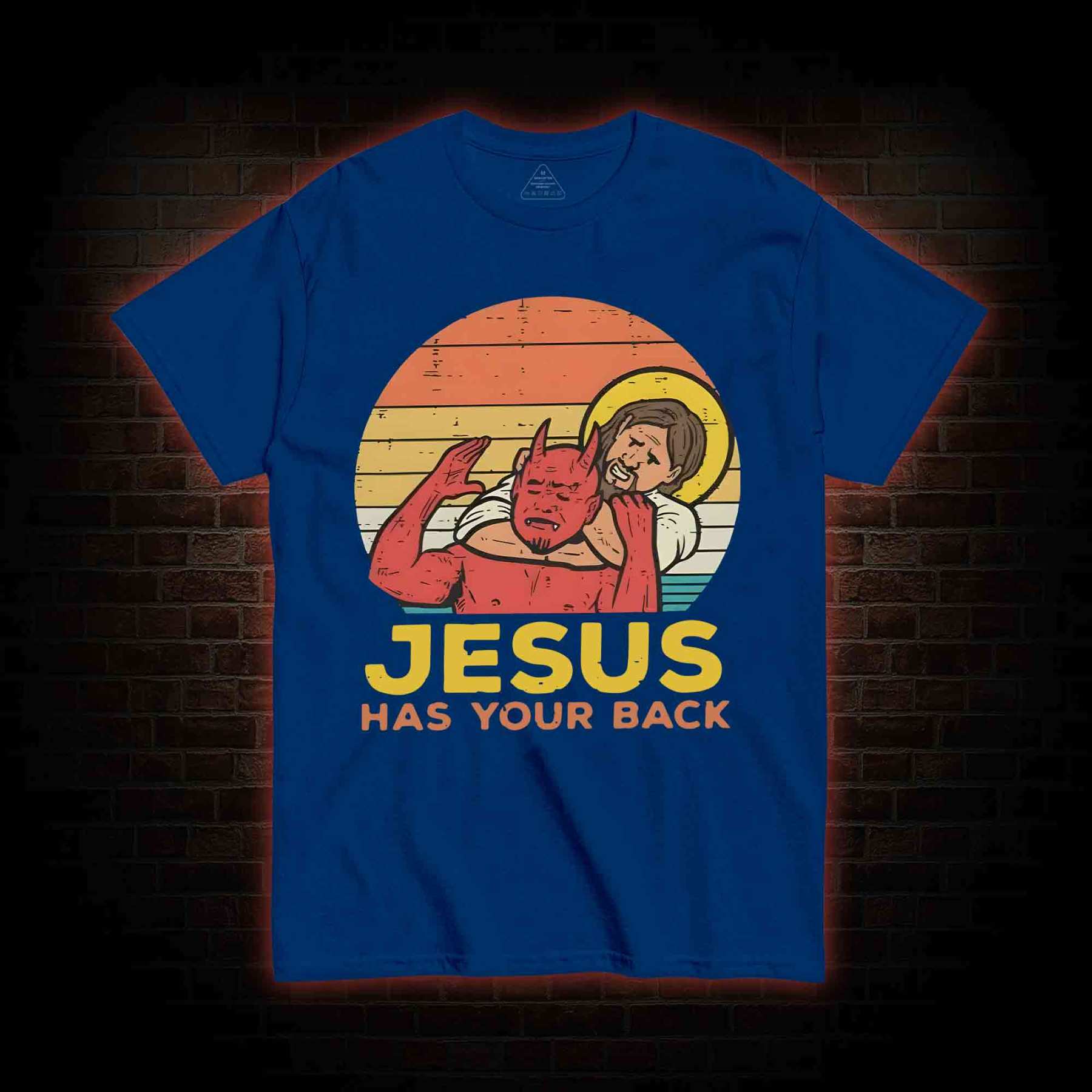 Jesus Has Your Back T-shirt