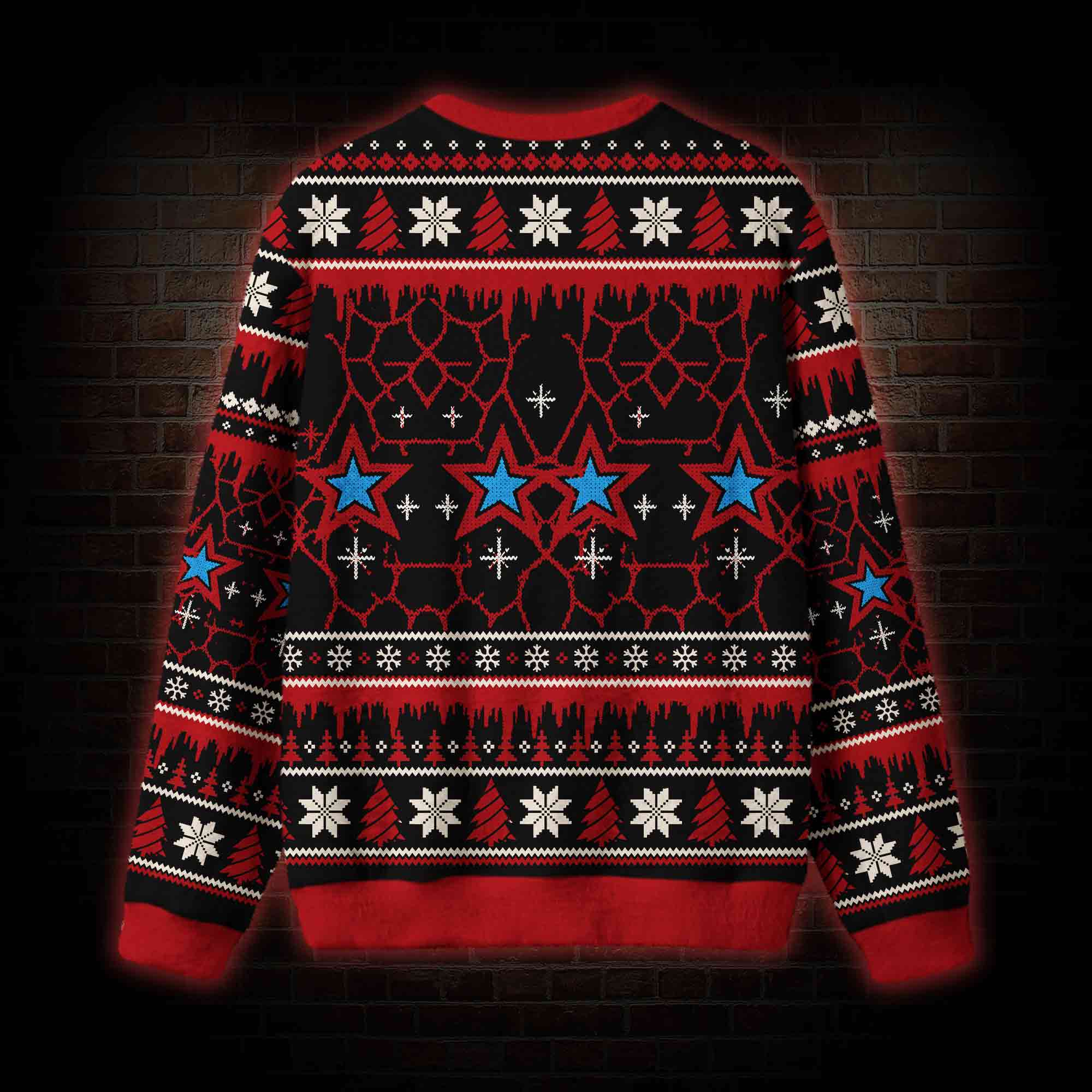 Psycho Christmas Ugly Sweatshirts