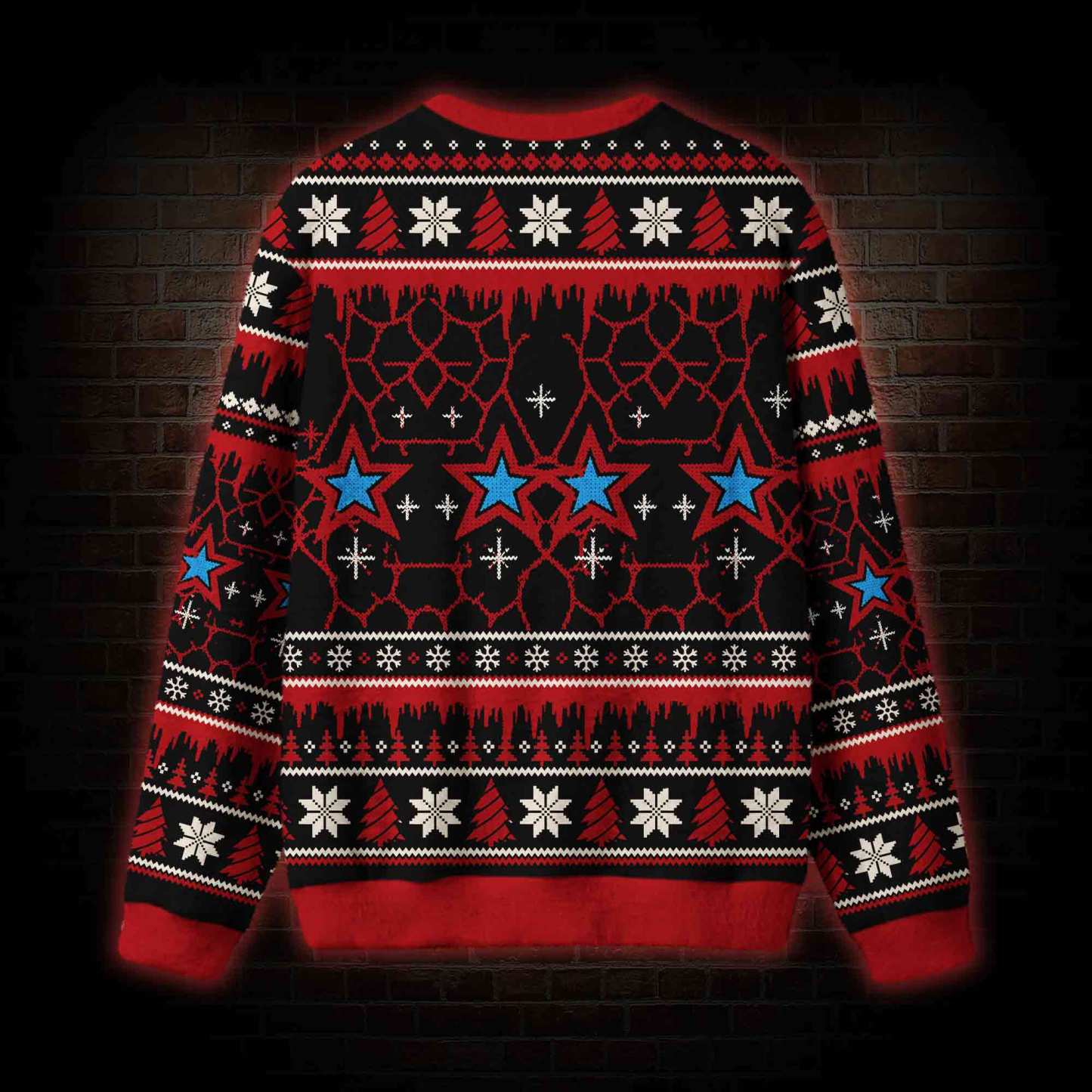 Psycho Christmas Ugly Sweatshirts