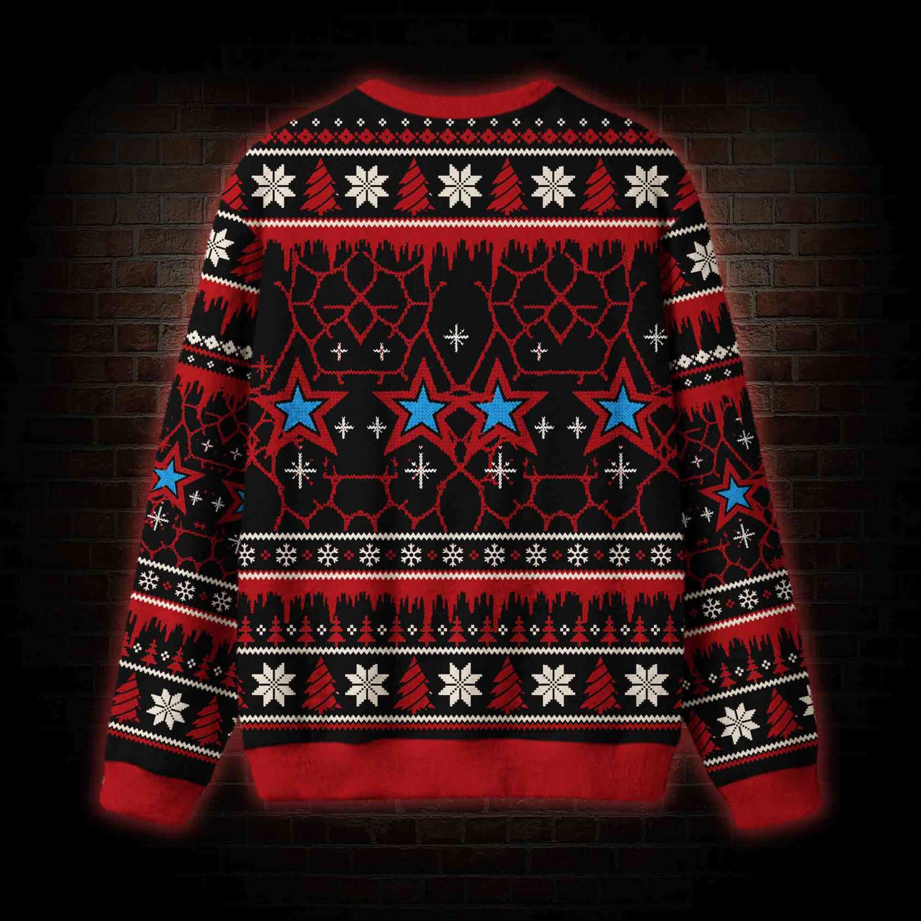 Psycho Christmas Ugly Sweatshirts