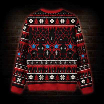 Psycho Christmas Ugly Sweatshirts