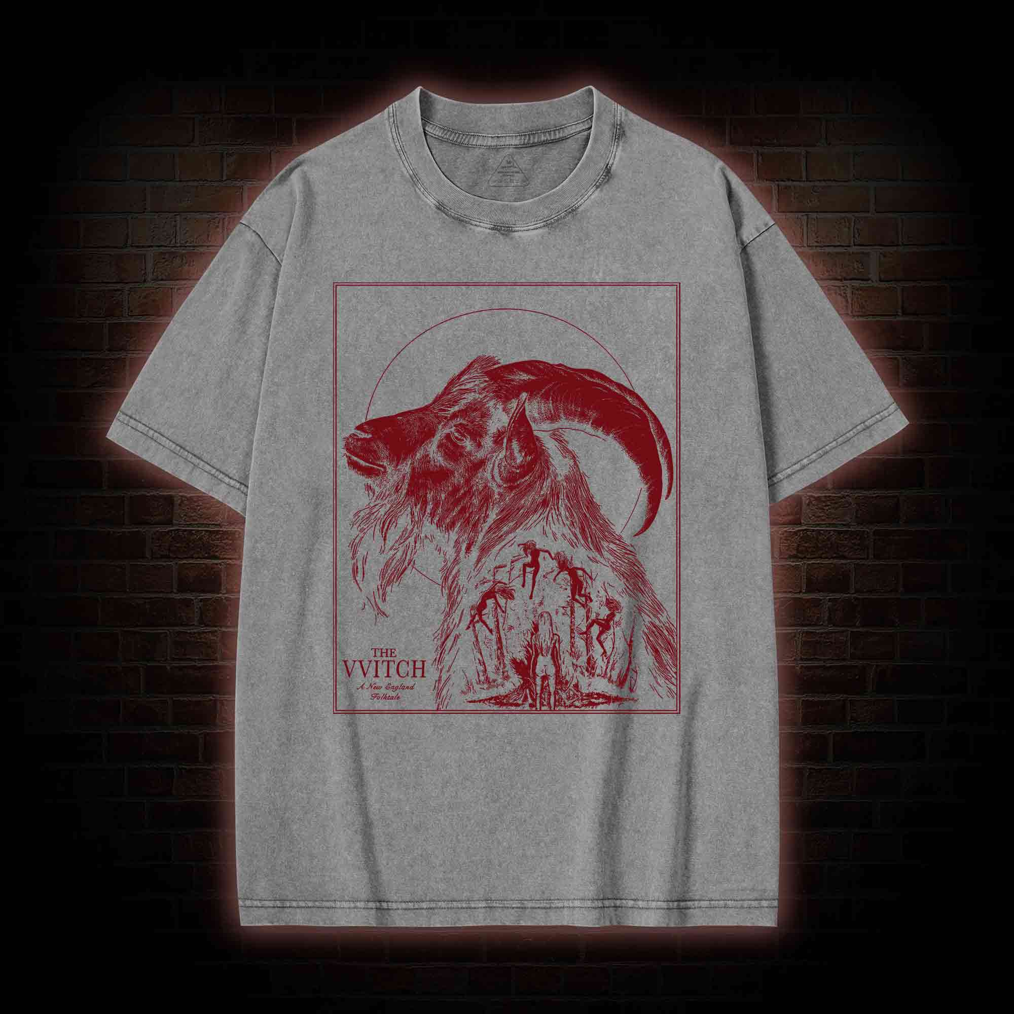The Witch Vvitch Inspired Black Phillip Washed T-shirt