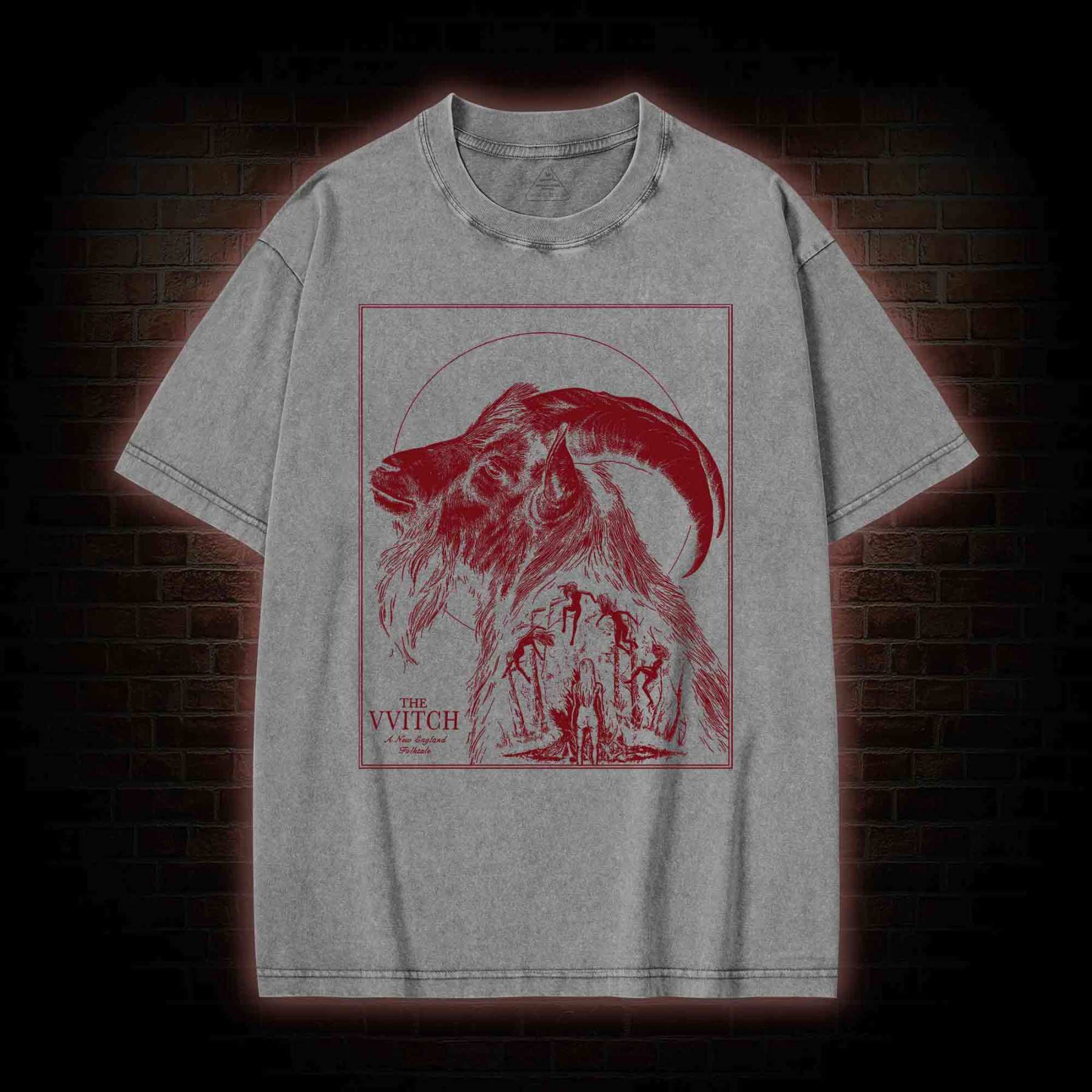 The Witch Vvitch Inspired Black Phillip Washed T-shirt